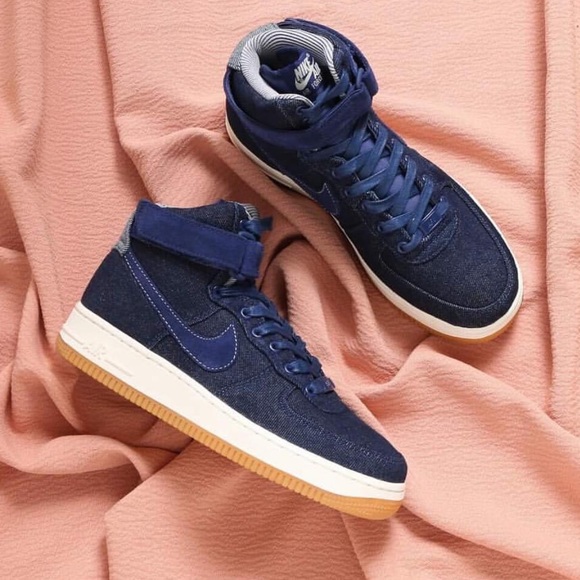 NWT Nike Air Force 1 Denim Rare special edition - Picture 3 of 8